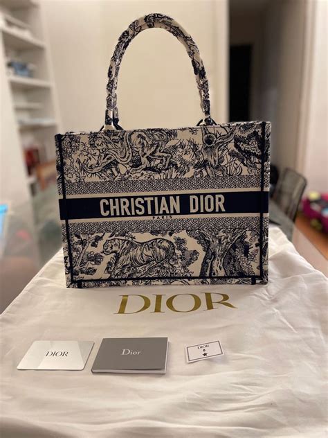 dior personalized tote bag|dior tote bag medium size.